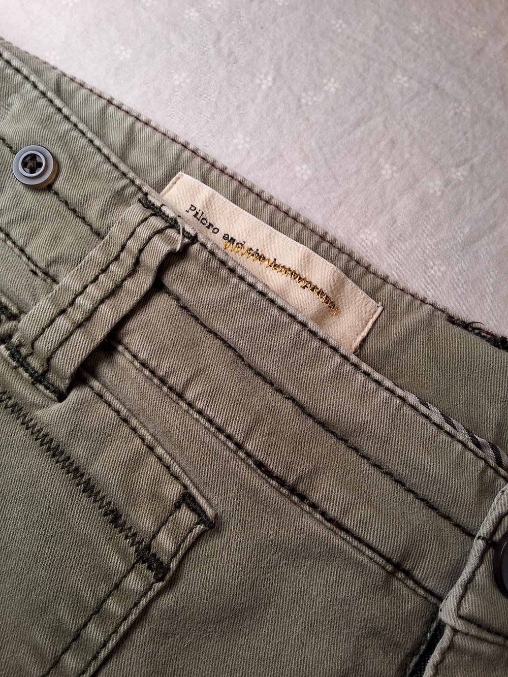 Pilcro Olive Green Women's Pants